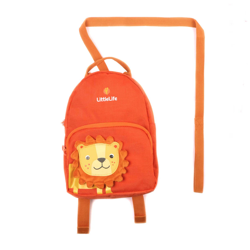 Littlelife Friendly Faces Backpack with Reins Lion-1