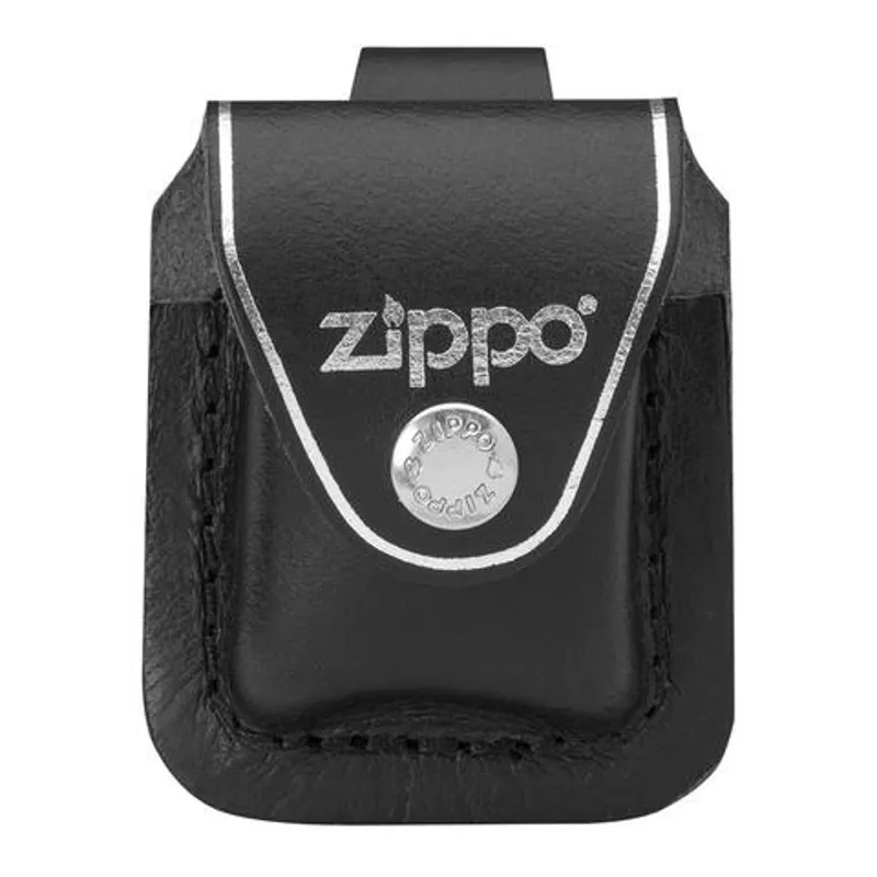 Zippo Leather Lighter Pouch in Black