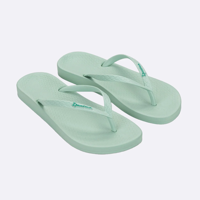 Ipanema Anatomical Flip Flops Womens in Mint Green-1
