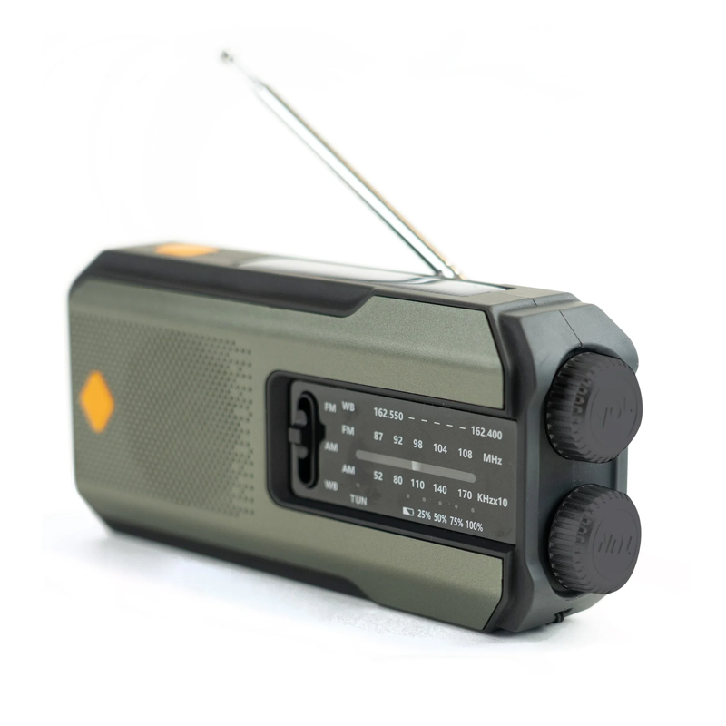 Highlander Survival Radio in Olive Green-1