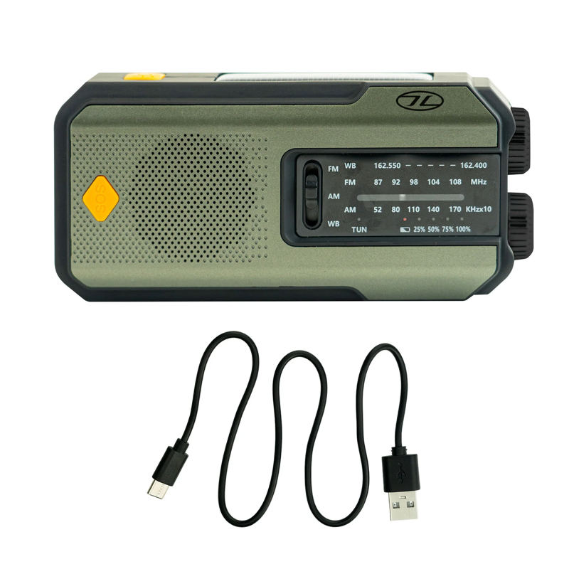 Highlander Survival Radio in Olive Green-2