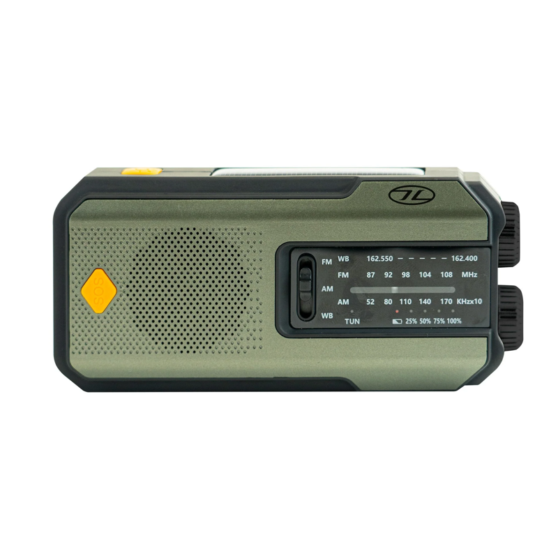 Highlander Survival Radio in Olive Green-8