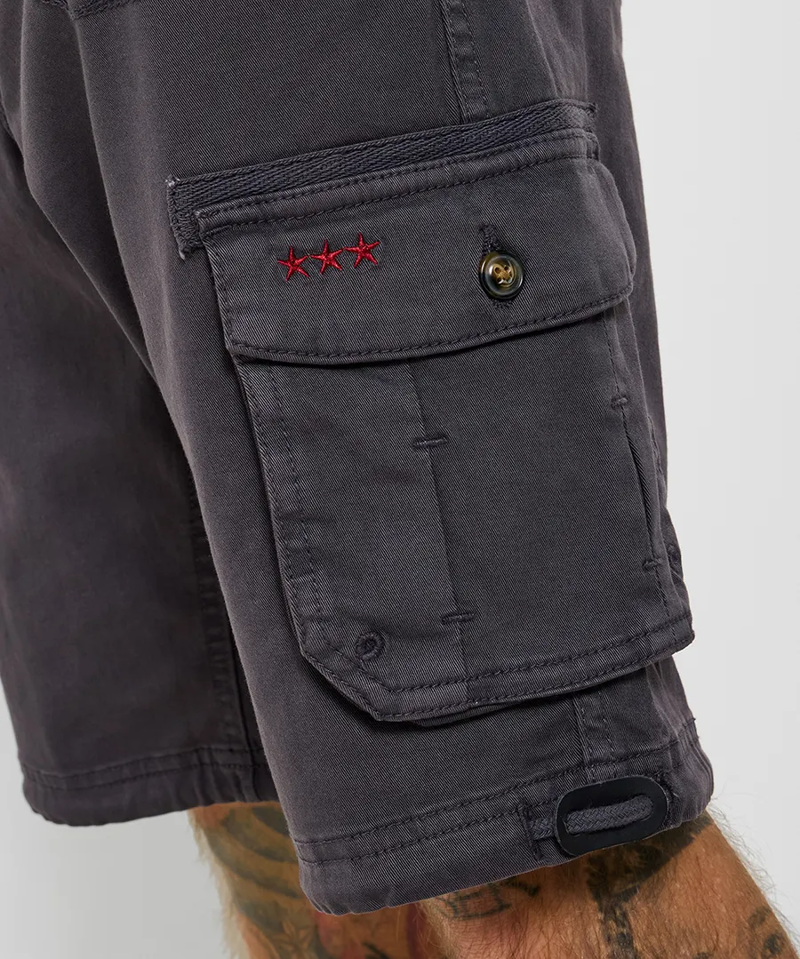 Joe Browns Hit The Action Shorts Mens in Charcoal-3