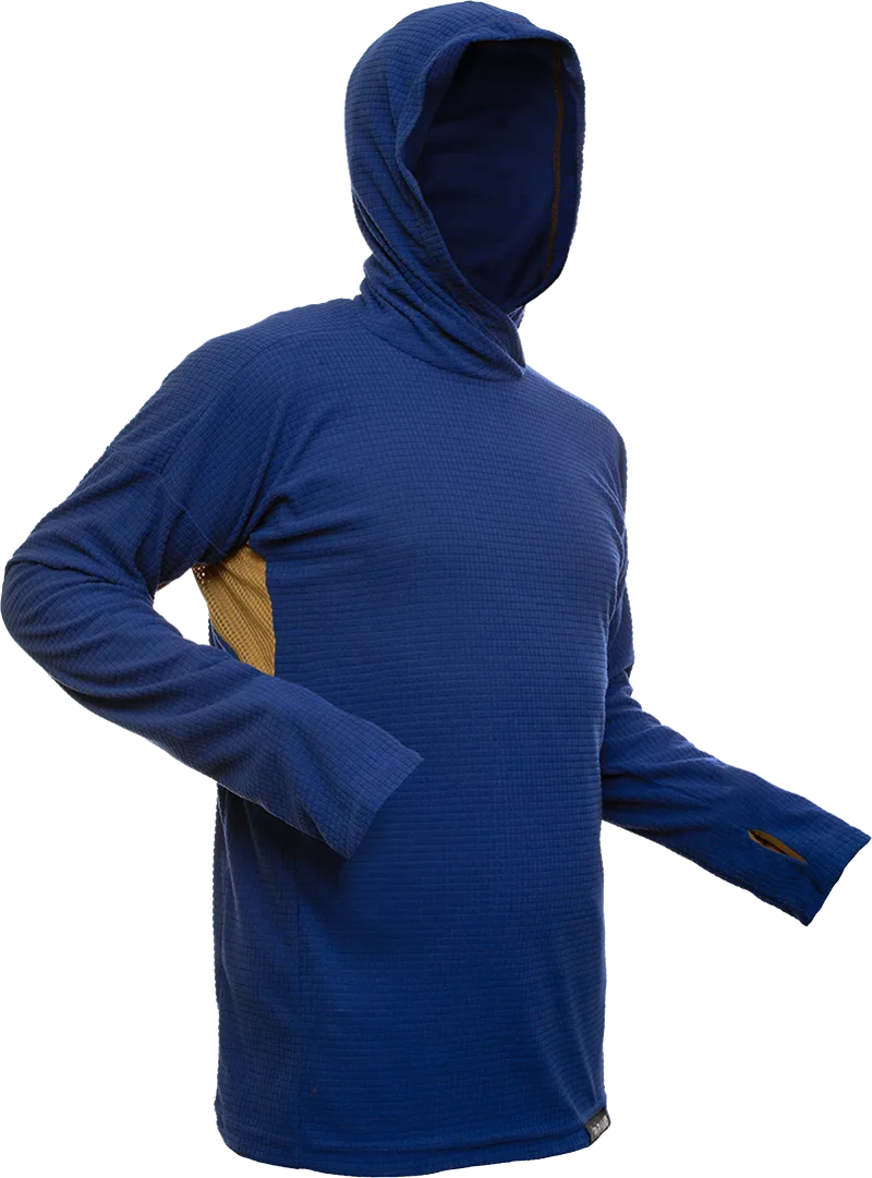 Paramo Velez Grid Mens in Cobalt/Cumin