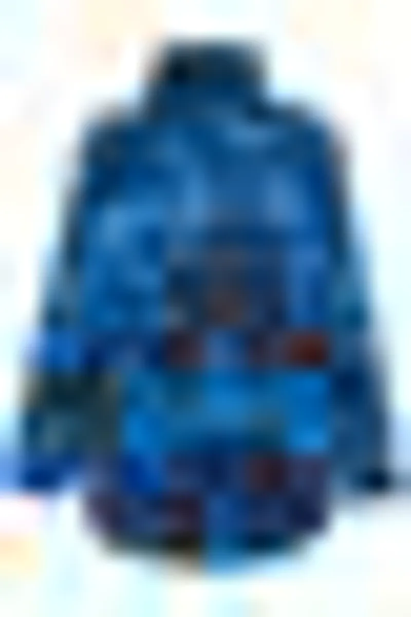 Mac in a Sac Edition jacket Kids Blue Camo-2