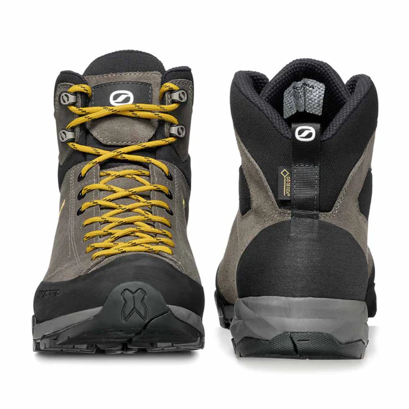 Scarpa Mojito Hike GTX Wide Mens in Titanium/Mustard-5