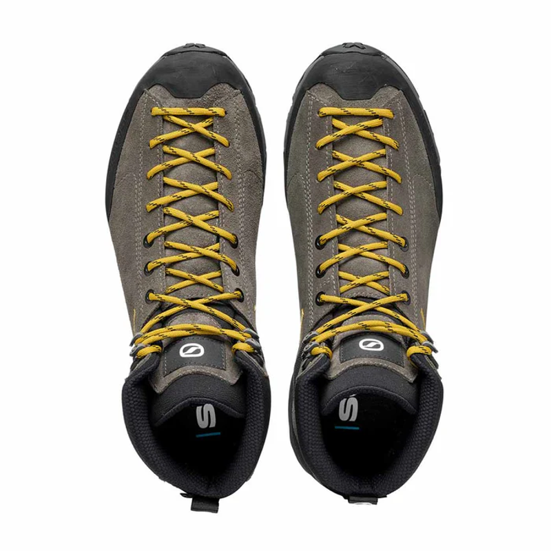 Scarpa Mojito Hike GTX Wide Mens in Titanium/Mustard-6