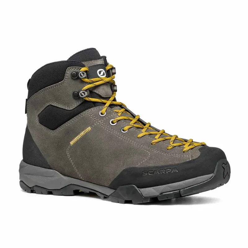 Scarpa Mojito Hike GTX Wide Mens in Titanium/Mustard