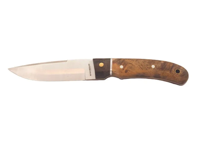 Whitby Pakkawood And Burlwood Sheath Knife HK1201