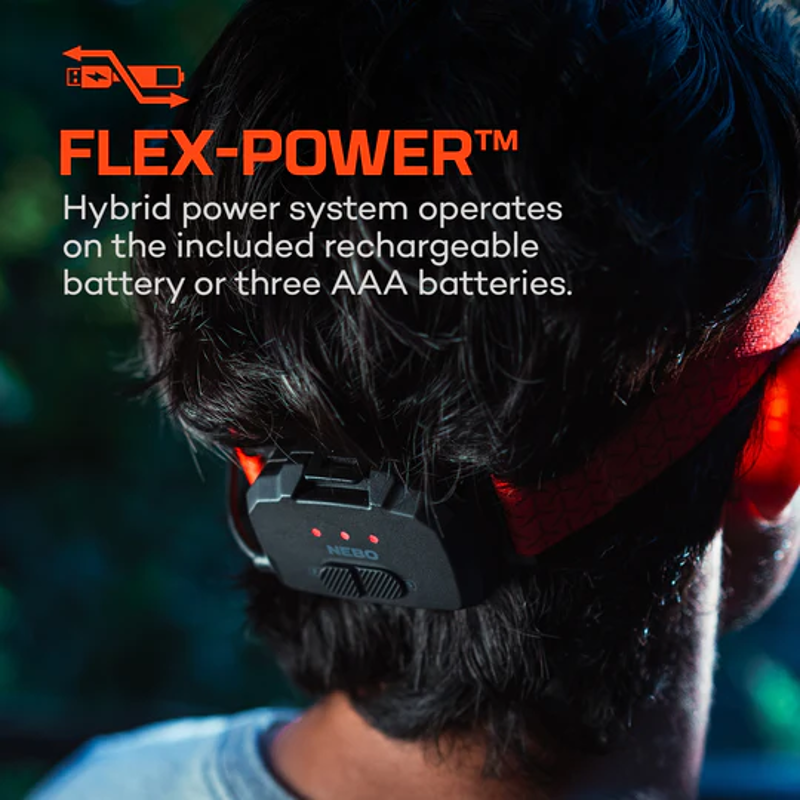 Nebo Curvebeam 600 Flex Headlamp-4