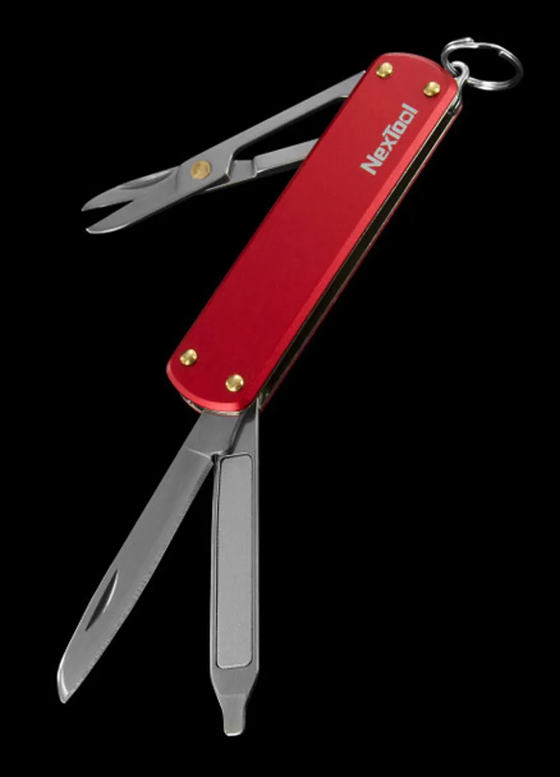 NexTool Mini Pocket Knife in Red