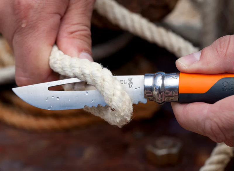 Opinel No.8 Outdoor Knife in Orange-1