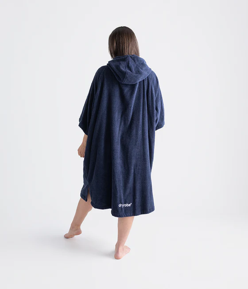 Dryrobe Organic Towel Robe in Navy-1