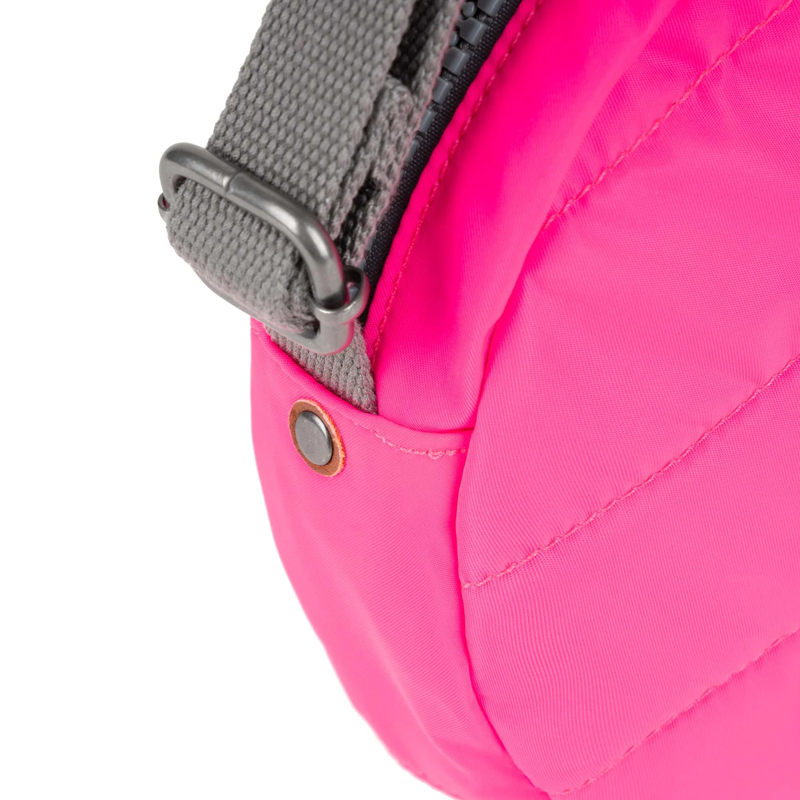 Roka Paddington B  Recycled Nylon Small in Neon Pink-2
