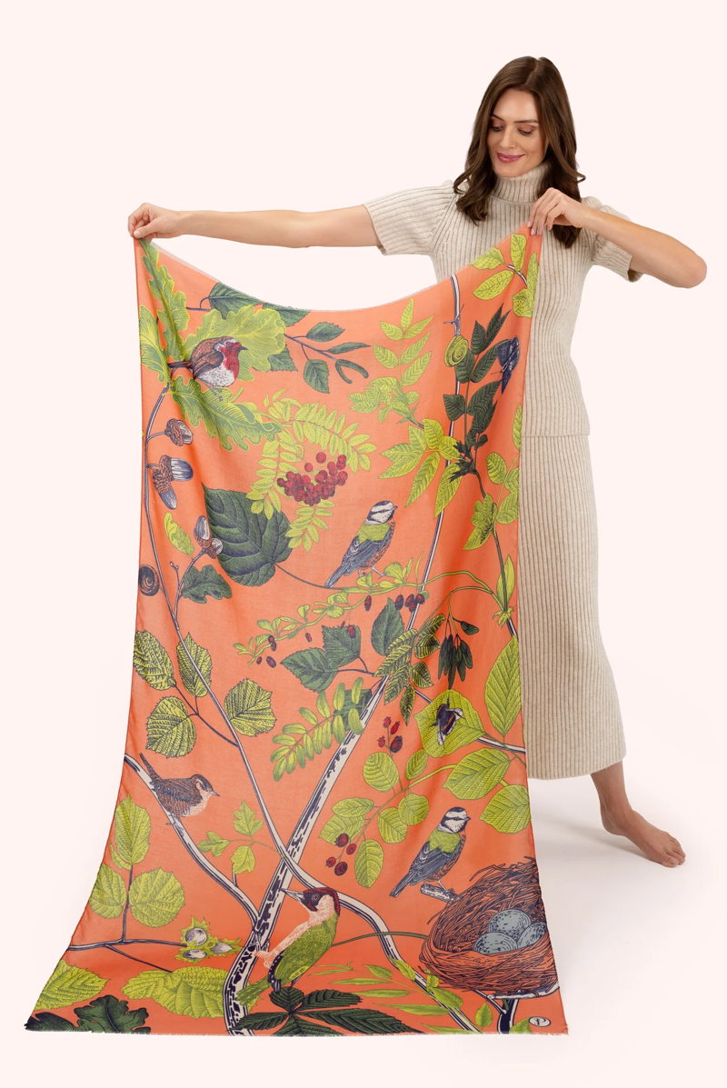 Powder Amongst The Trees Print Scarf-2