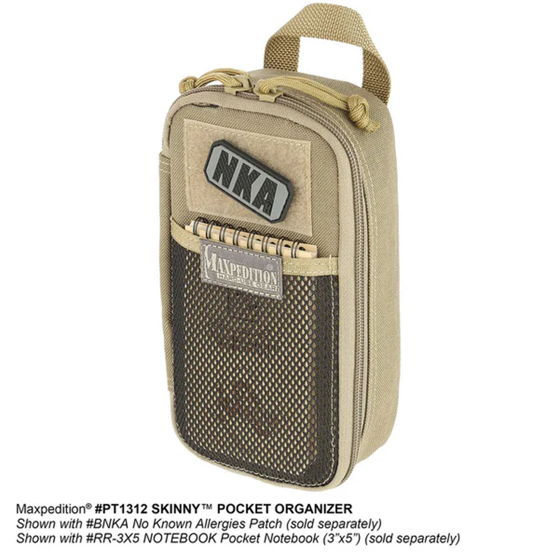 Maxpedition Skinny Pocket Organizer in Black-3