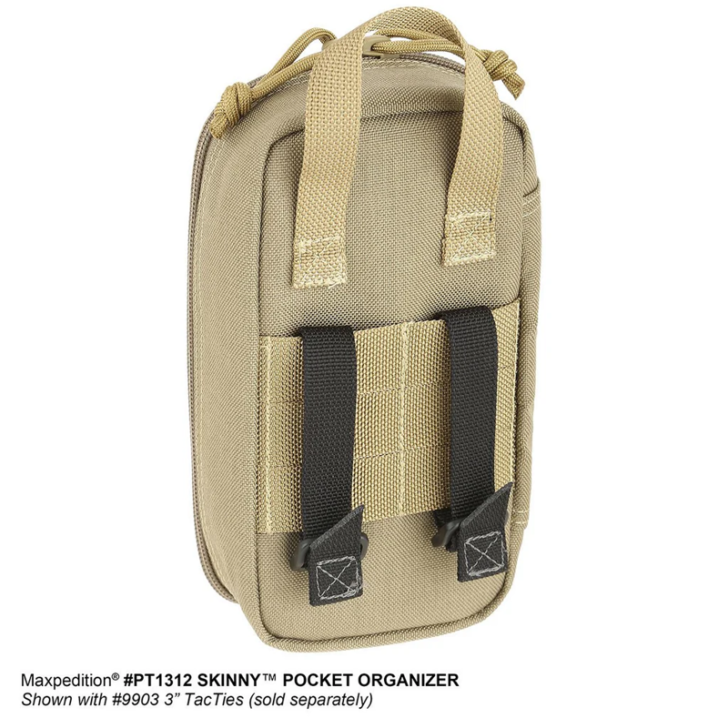 Maxpedition Skinny Pocket Organizer in Wolf Grey-3
