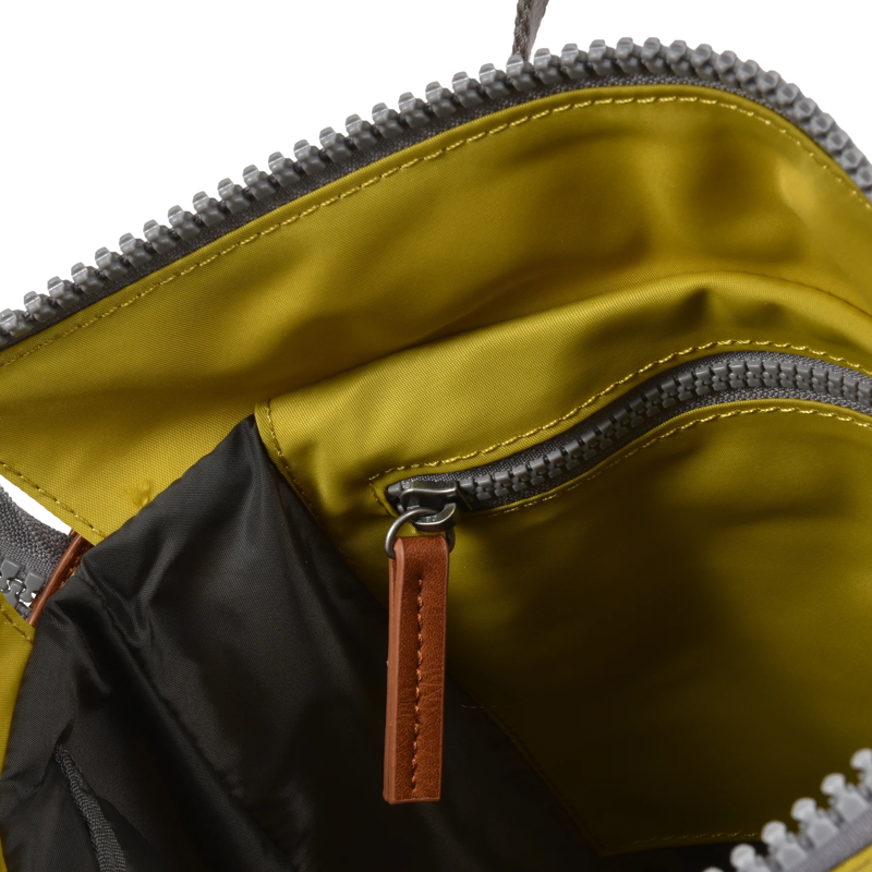 Roka Bantry B Recycled Nylon Small Bag in Amber-4