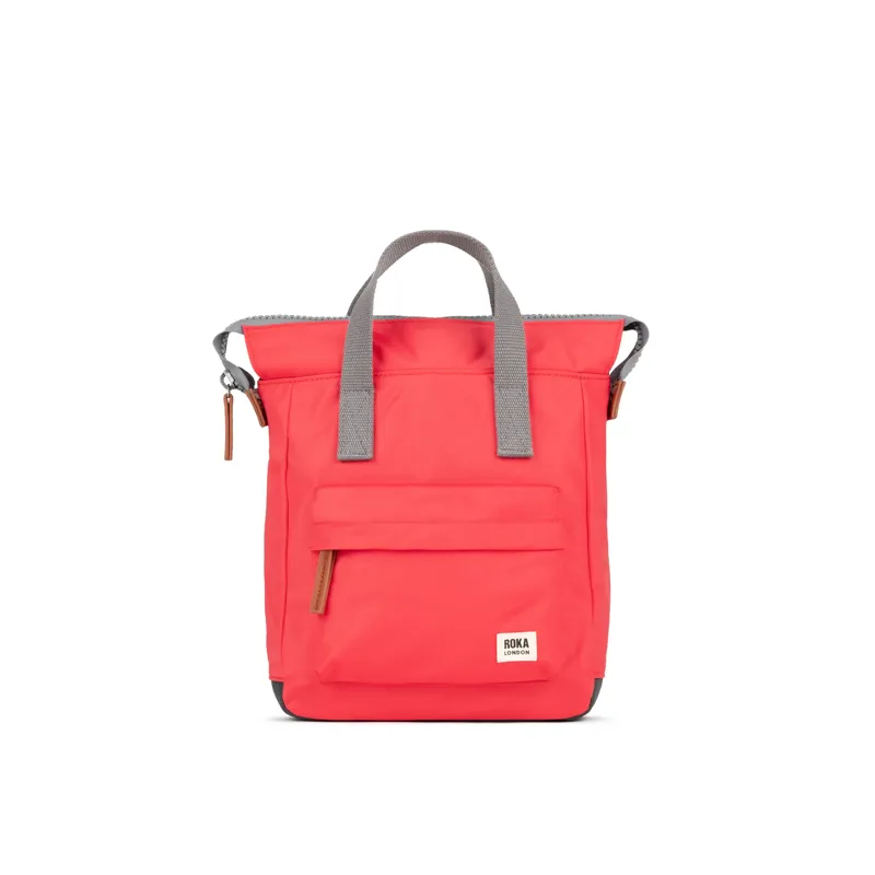 Roka Bantry B Small Recycled Nylon Bag in Poppy