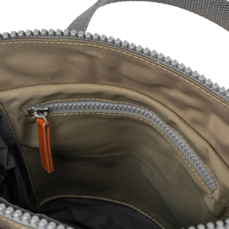 Roka Bantry B Recycled Nylon Small Bag in Taupe-1