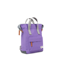 Roka Bantry Small Recycled Nylon Backpack in Fresh Purple