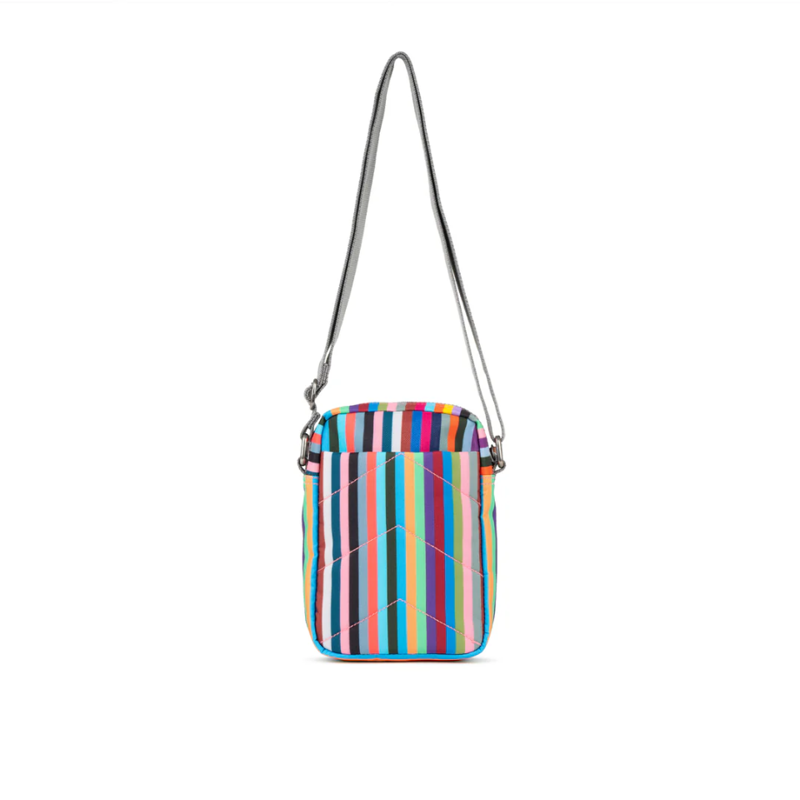Roka Bond Crossbody Bag in Multi Stripe Canvas-1