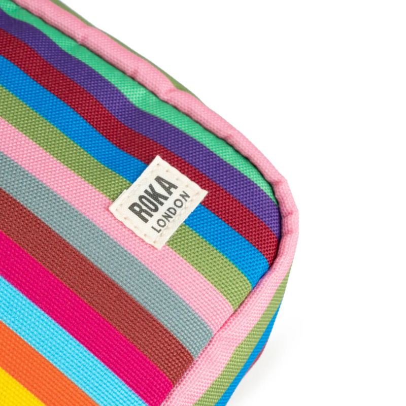 Roka Bond Crossbody Bag in Multi Stripe Canvas-2