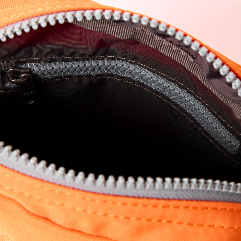 Roka Bond Recycled Nylon Bag in Jaffa Orange-2