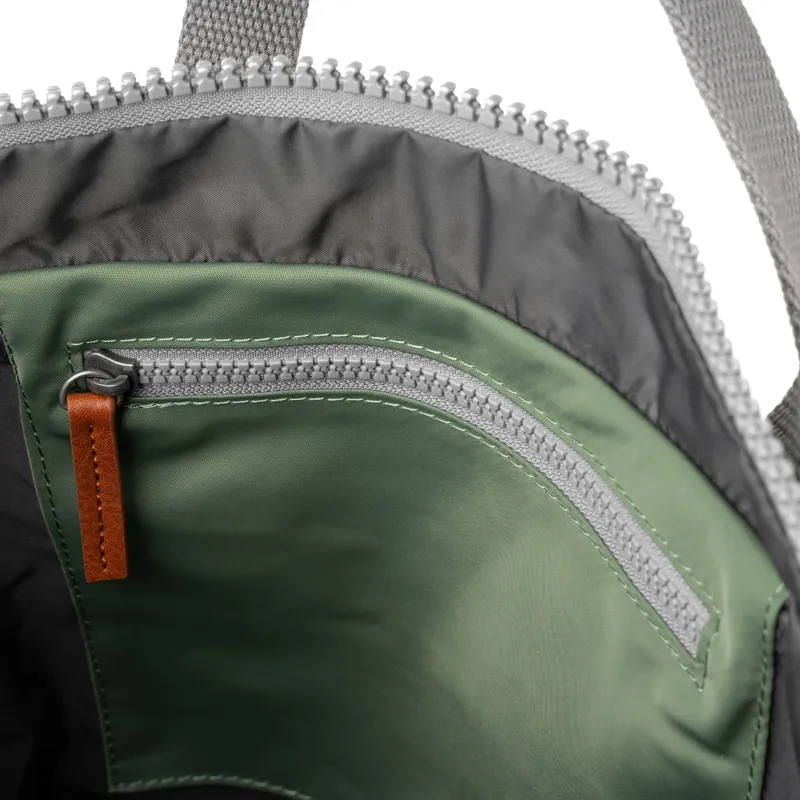 Roka Canfield B Recycled Nylon Bag Medium in Granite-5