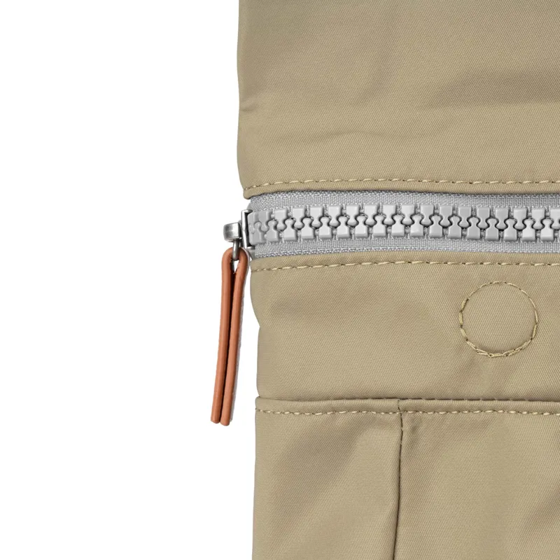 Roka Canfield B Small Recycled Nylon Bag in Taupe-4