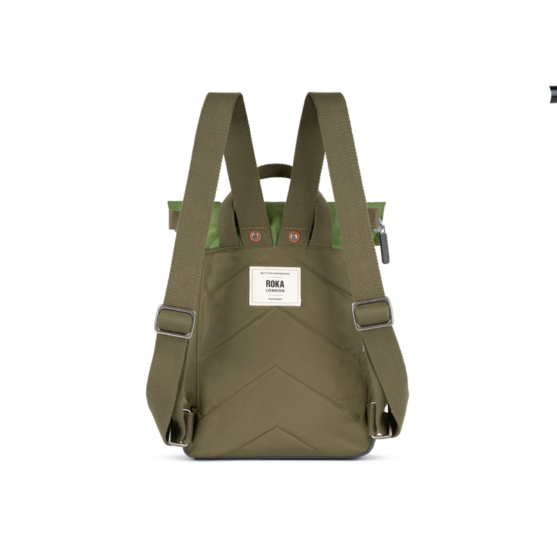 Roka Canfield B Recycled Nylon Small Bag in Military Tonal-2