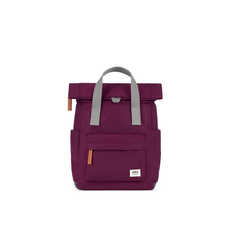 Roka Canfield B S Recycled Nylon Bag in Royal Burgundy