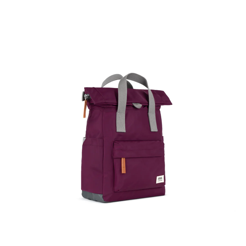 Roka Canfield B S Recycled Nylon Bag in Royal Burgundy-1