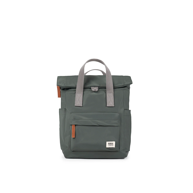 Roka Canfield B Recycled Nylon Small Bag in Thyme