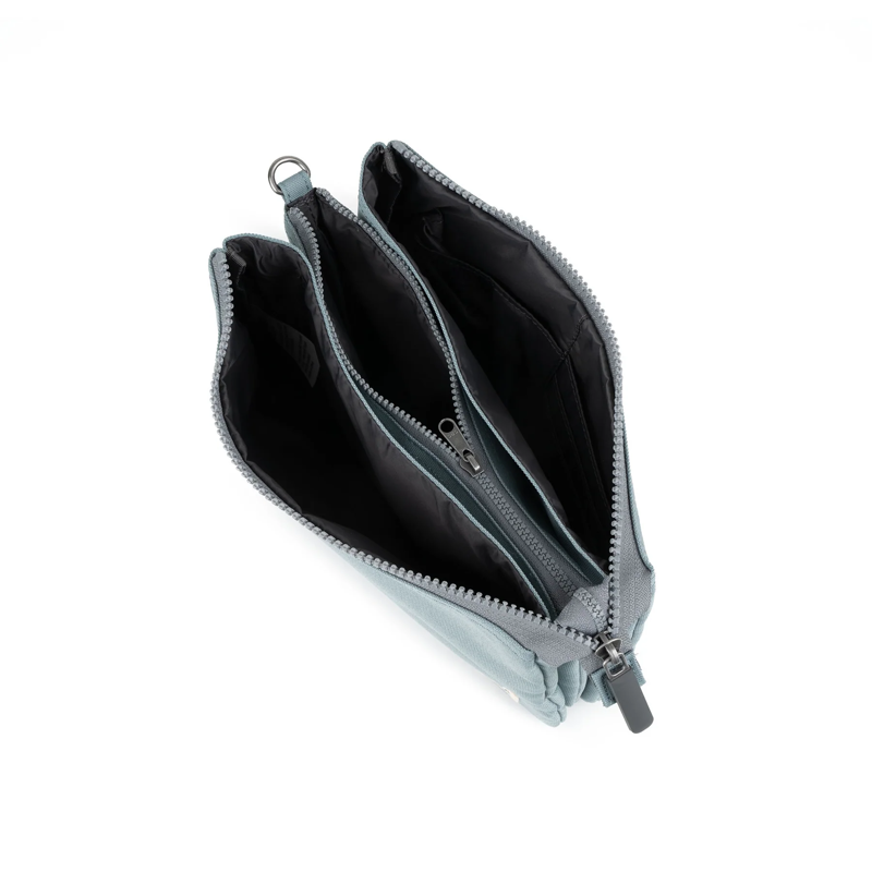 Roka Carnaby XL Recycled Canvas Bag in London Fog-6