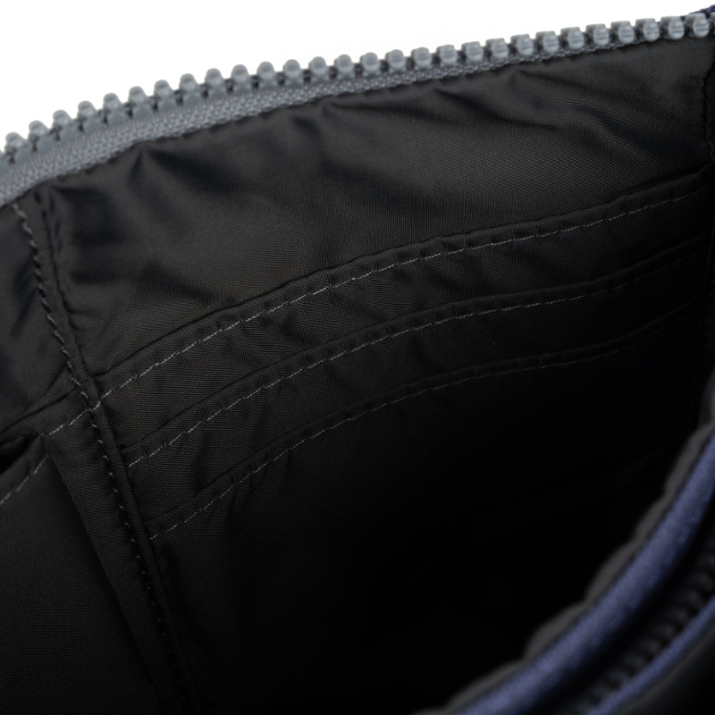 Roka Carnaby XL Recycled Canvas Crossbody Bag in Future Dusk-3