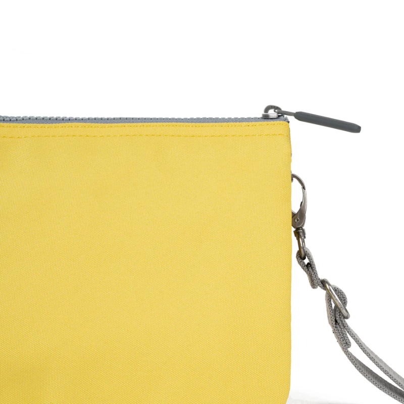 Roka Carnaby XL Recycled Canvas Crossbody in Lemonade-4