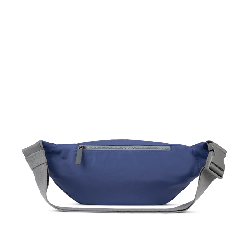 Roka Jubilee  Recycled Nylon Medium Hip Pack in Indigo-6