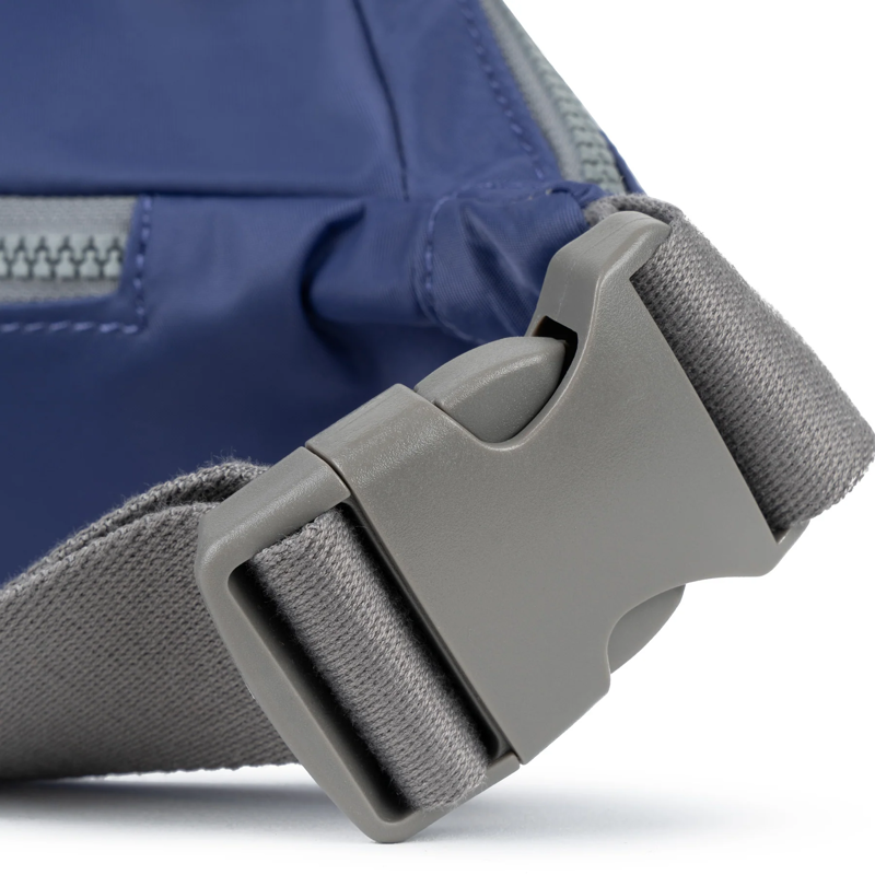 Roka Jubilee  Recycled Nylon Medium Hip Pack in Indigo-4
