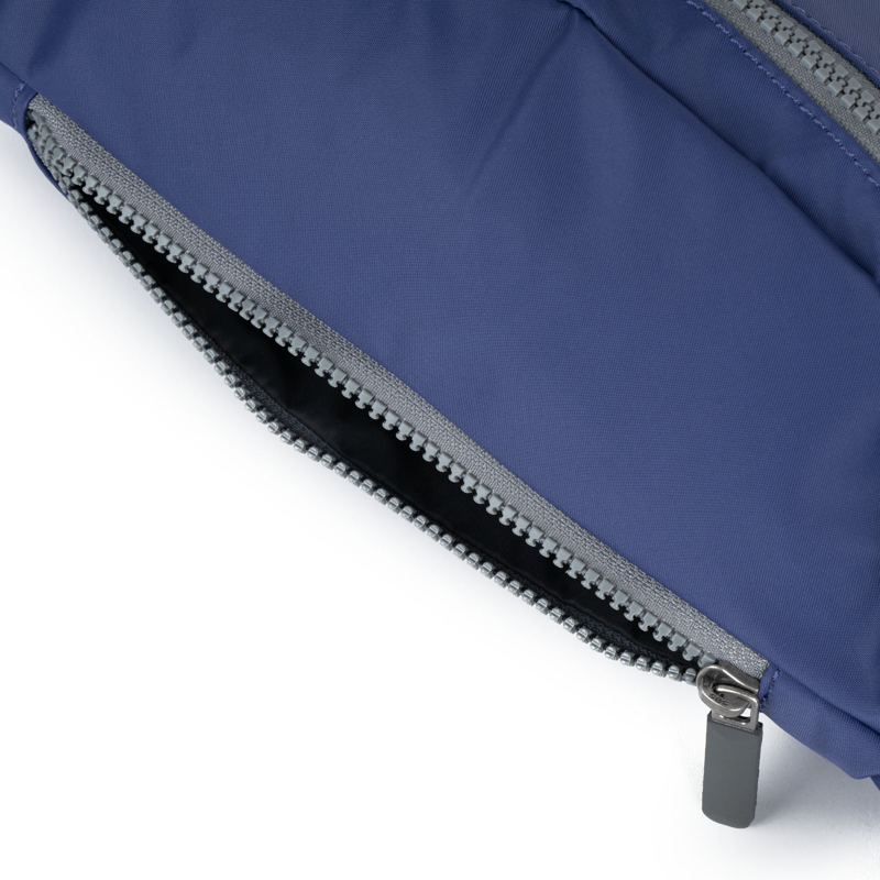 Roka Jubilee  Recycled Nylon Medium Hip Pack in Indigo-5