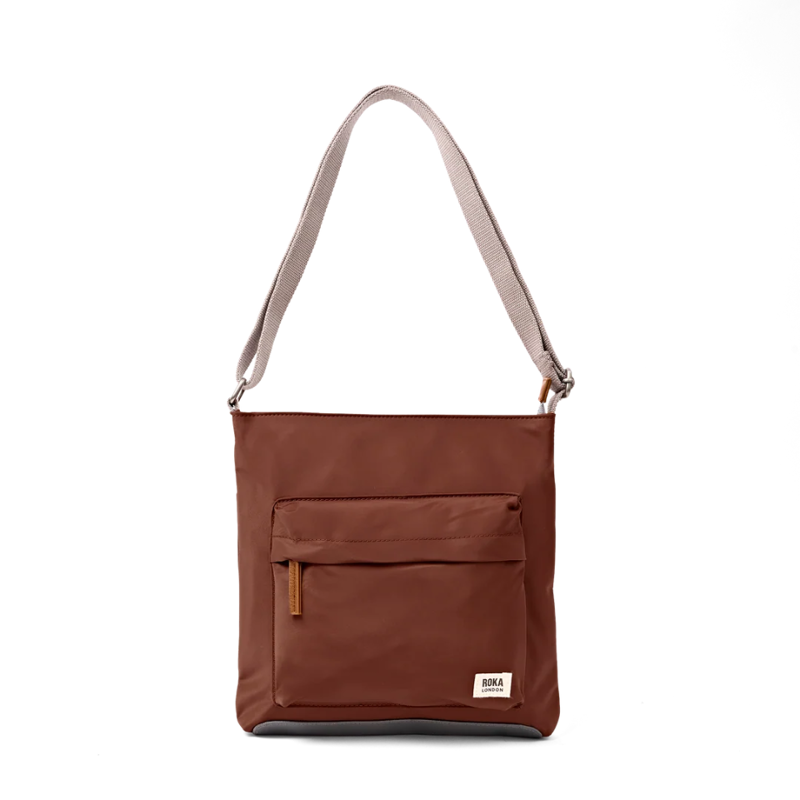 Roka Kennington Nylon Crossbody Bag in Rocky Road