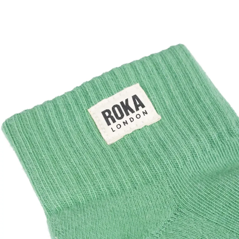 Roka Wembley Socks Womens in Matcha-1