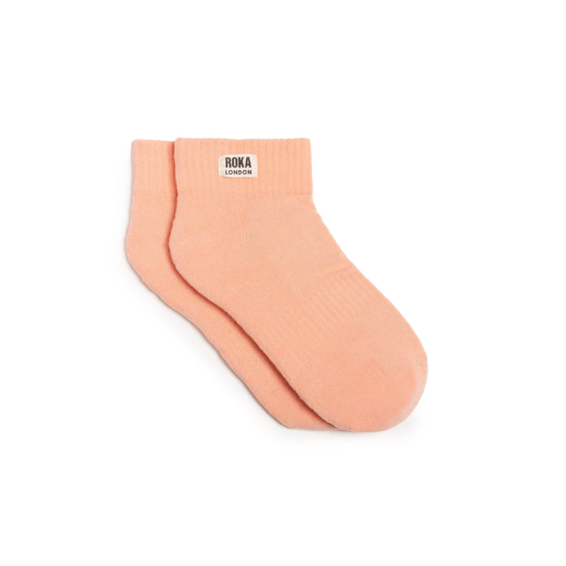 Roka Wembley Organic Cotton Socks Womens in Nougat