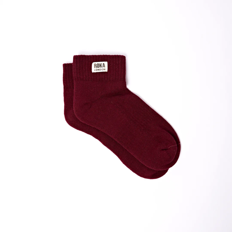 Roka Wembley Socks Womens in Plum