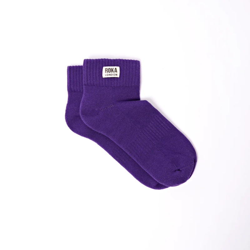 Roka Wembley Socks Womens in Purple