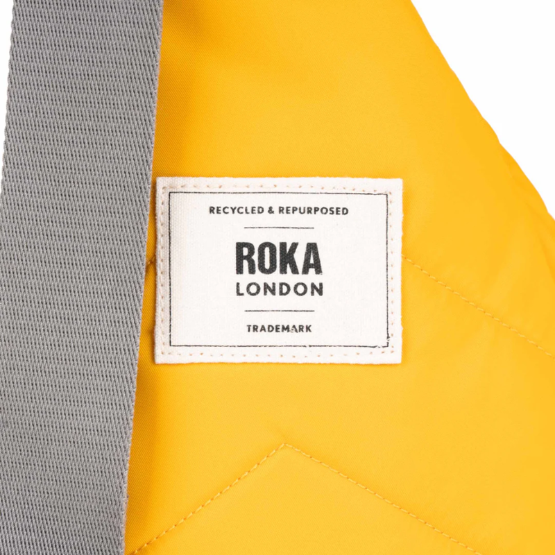 Roka Willesden B Sustainable Scooter Bag in Saffron-4