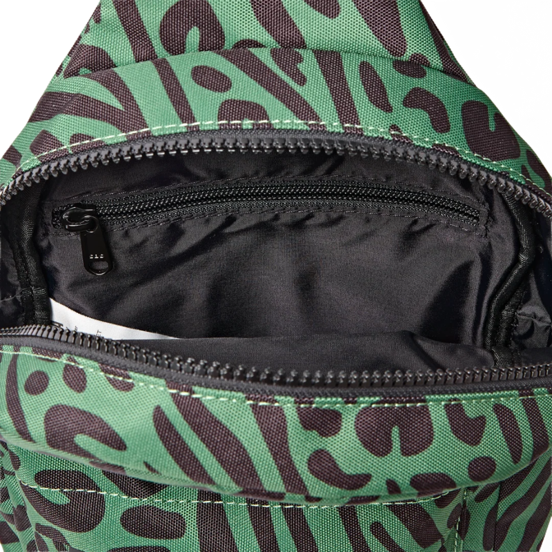 Roka Willesden Sling Bag in Mixed Animal Artichoke Canvas-2