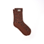 Roka Wimbledon Crew Socks Womens in Brown Leopard