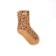 Roka Wimbledon Crew Socks Womens in Leopard Sand