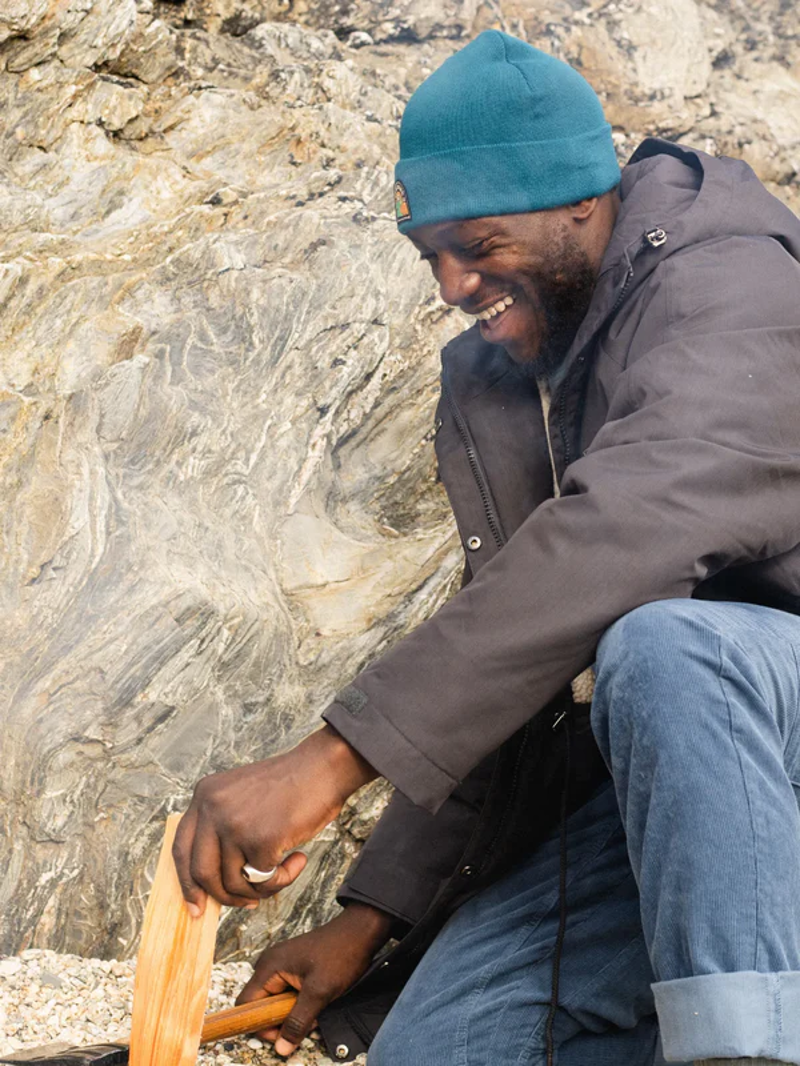 Bleubird Wilder Beanie in Marine-2